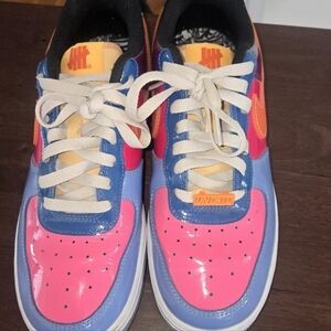 Nike Kids' Pink, Blue & Orange Colorblock Sneakers